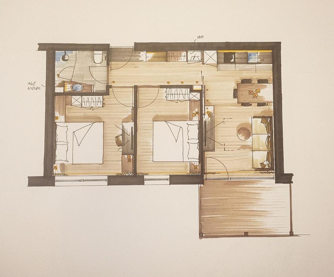 Deluxe Appartement Arve Olang Eksteriør bilde